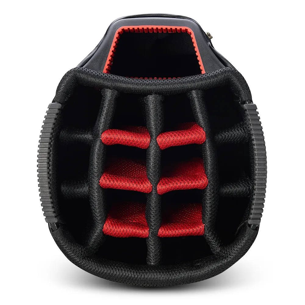 Big Max Aqua Sport 360 Waterproof Cart Bag - Charcoal/Black/Red