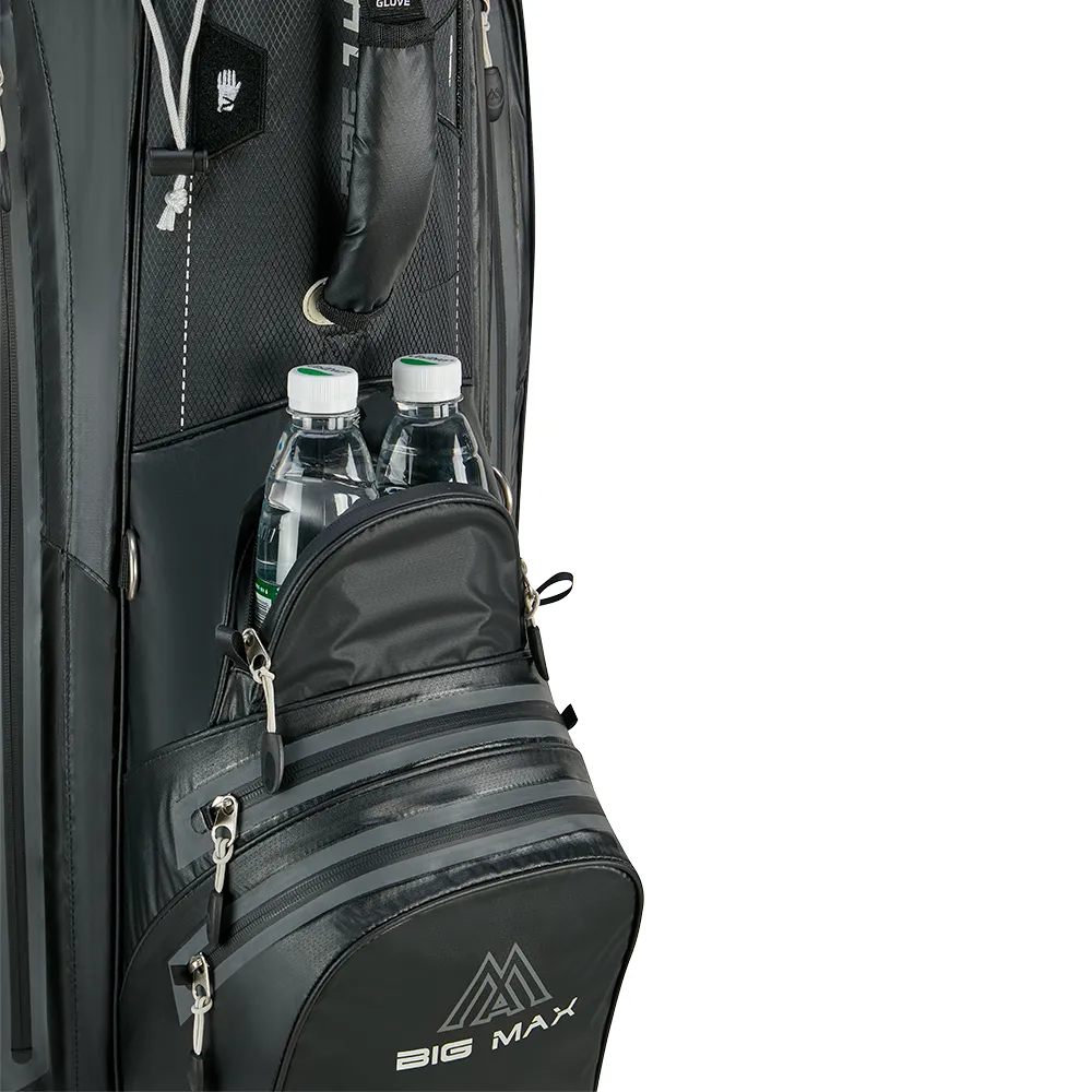 Big Max Aqua Tour 4 Waterproof Cart Bag - Black