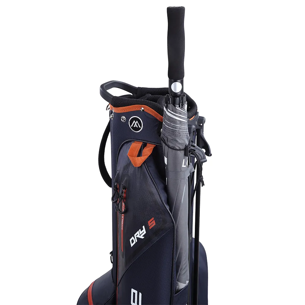 Big Max Dri Lite Seven G Stand Bag - Steel Blue/Rust