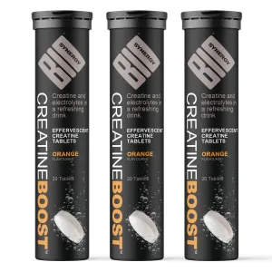 Bio-Synergy Creatine Boost Effervescent Tablets - Pack of 3 Tubes