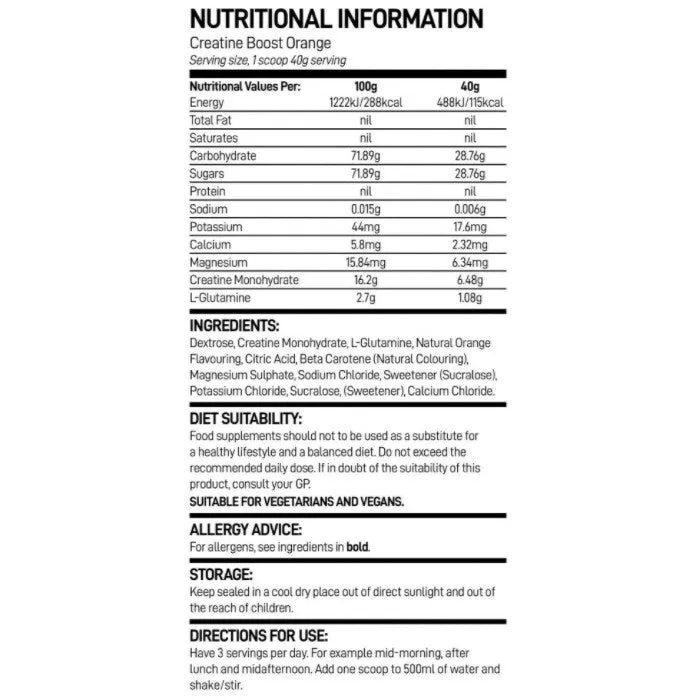 Bio-Synergy Creatine Boost Powder