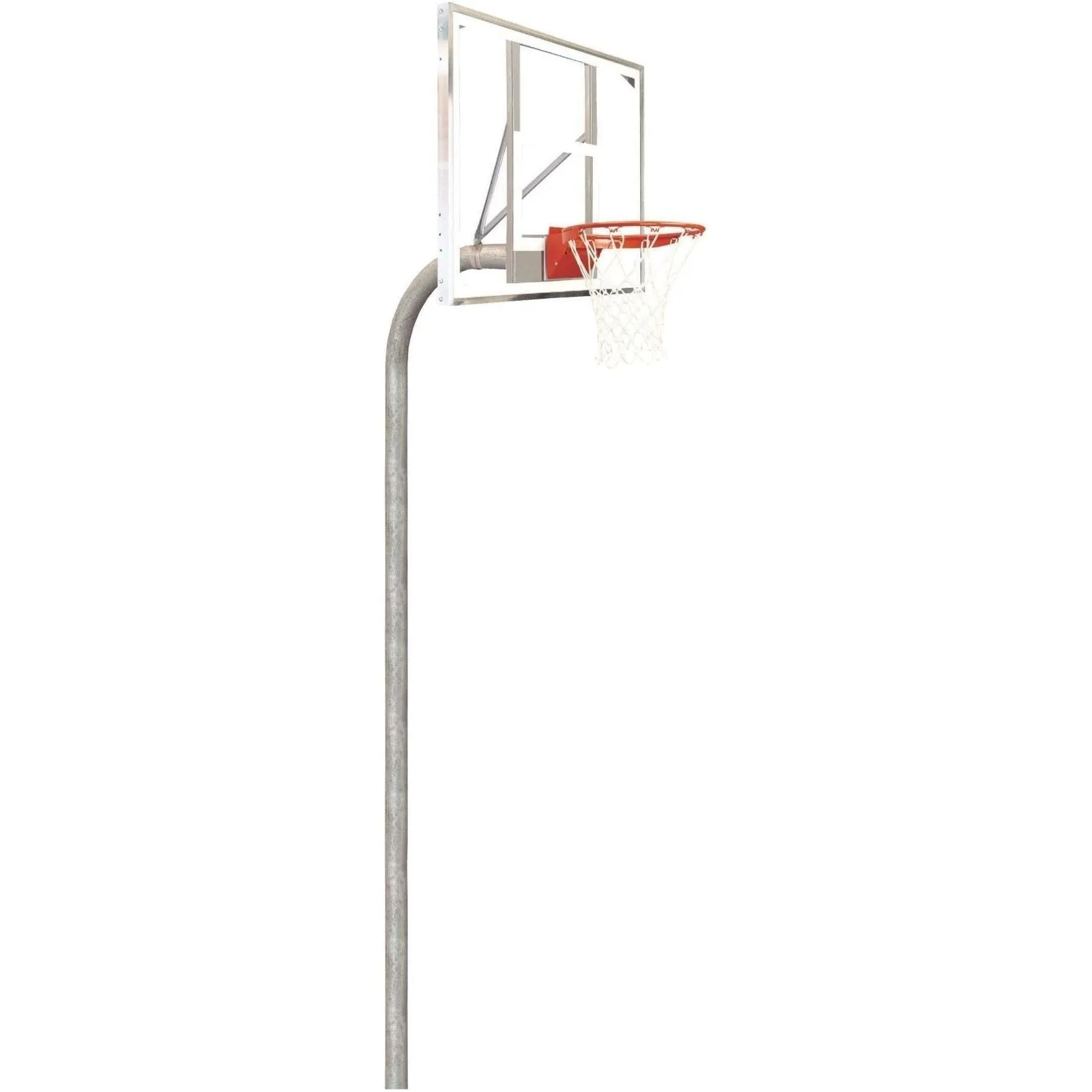 Bison 4-1/2 Heavy Duty 42 x 54  Polycarbonate Basketball Hoop PR70
