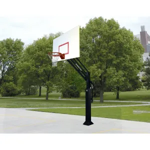 Bison 42" x 72" Steel Ultimate HangTime 6 Adjustable Basketball Hoop PR98SXLHT