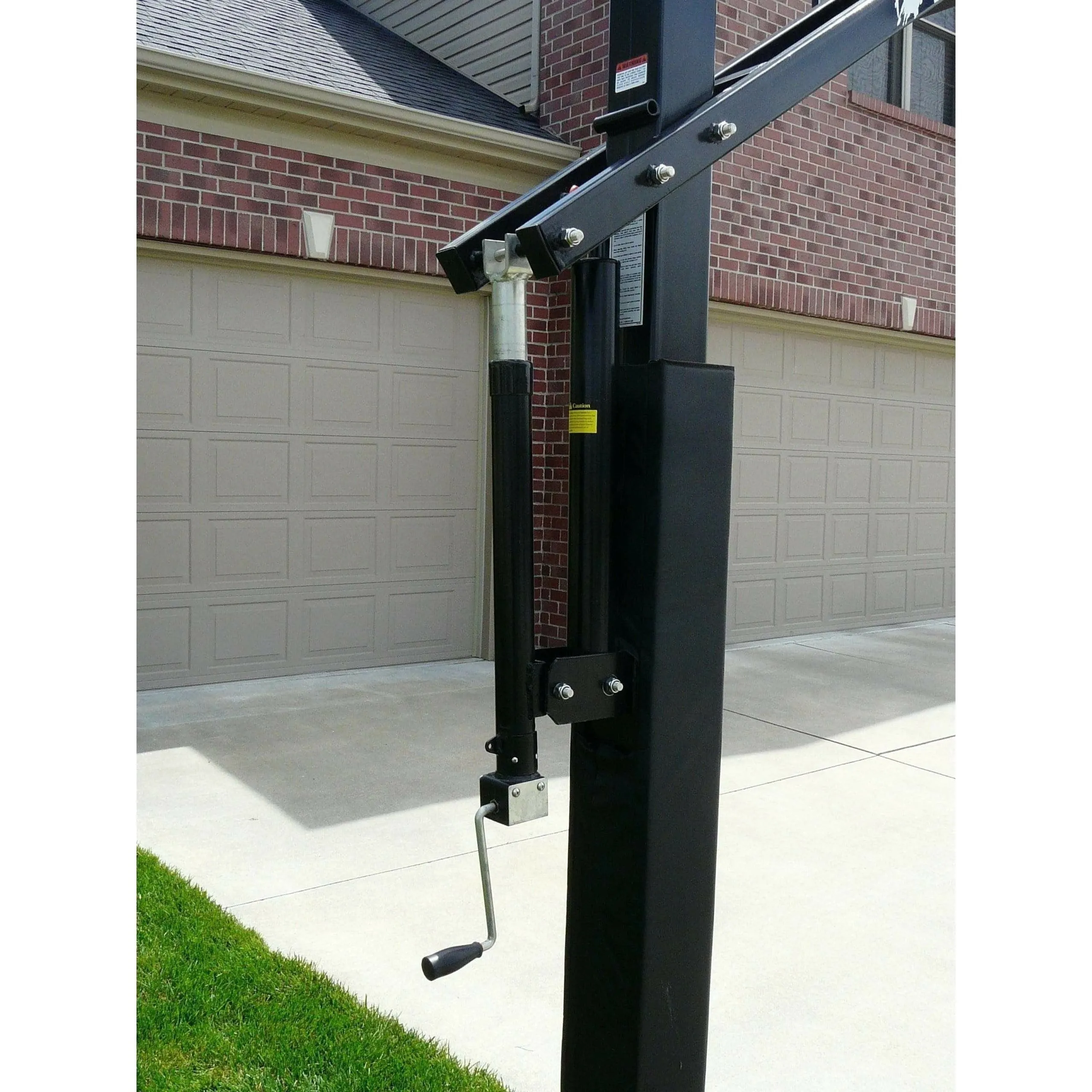 Bison 42" x 72" Steel Ultimate HangTime 6 Adjustable Basketball Hoop PR98SXLHT