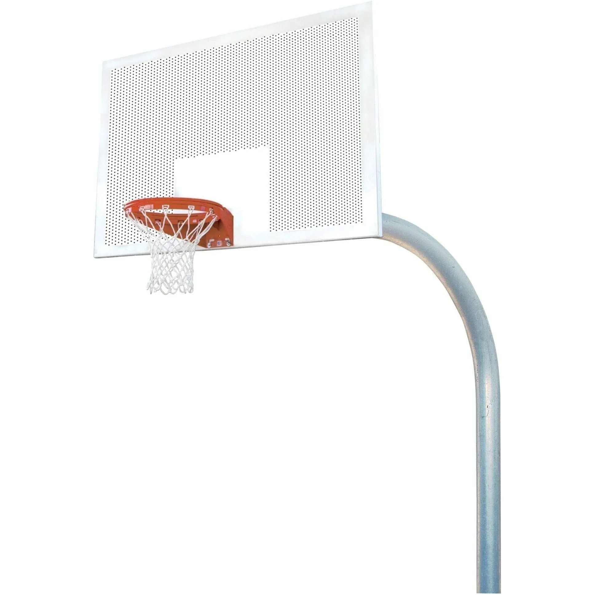 Bison 5-9/16 Mega Duty 42 x 72 Perforated Steel Basketball Hoop PR79
