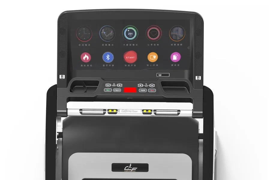 California Fitness Malibu 6T Heavy-Duty Folding Treadmill w/ TouchScreen (DEMO) (🏃MEMORIAL SPECIAL)