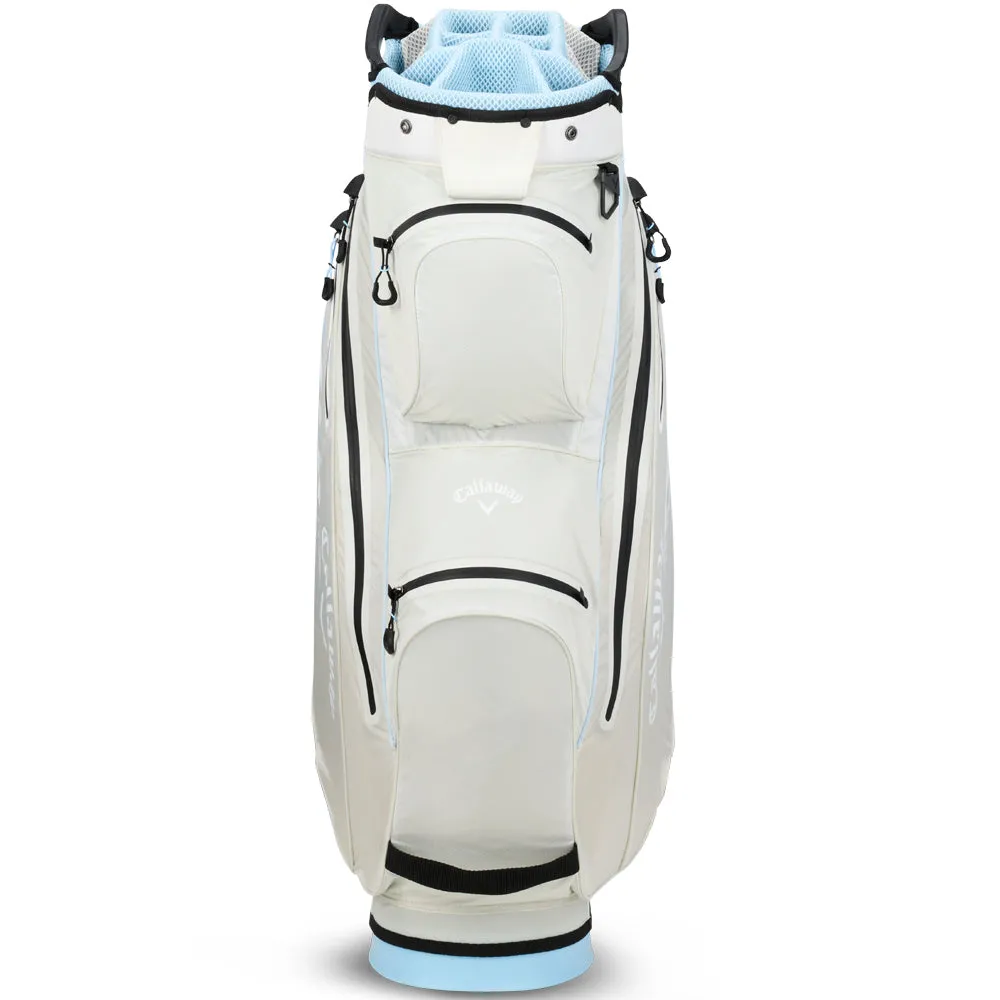 Callaway Chev Dry 14 Waterproof Cart Bag - Silver/Glacier