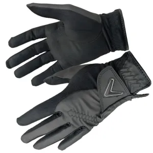 Callaway Opti Grip Rain Golf Gloves (Pair) - Black