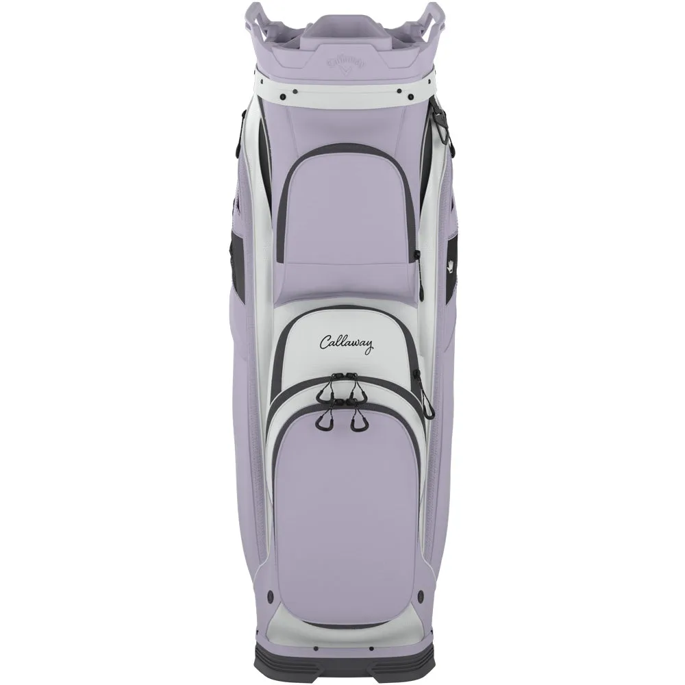 Callaway Org 14 Cart Bag - Silver/Orchid Petal