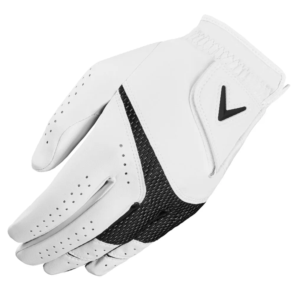 Callaway Weather Spann Golf Gloves (2 Pack) - White