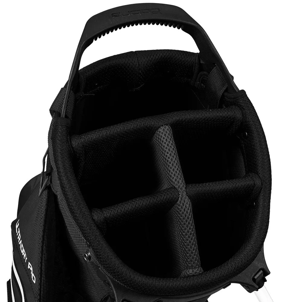 Cobra Ultradry Pro Waterproof Stand Bag - Puma Black/Electric Blue