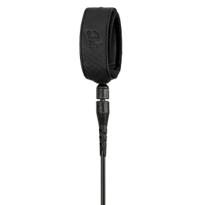 Creatures of Leisure Reliance Comp Surfboard Leash - 6'/Black