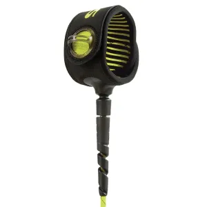 FCS Freedom Helix Comp Surfboard Leash - 6'/Cyber Lime