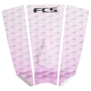 FCS Sally Fitzgibbon Arch Traction Pad - White/Dusty Pink