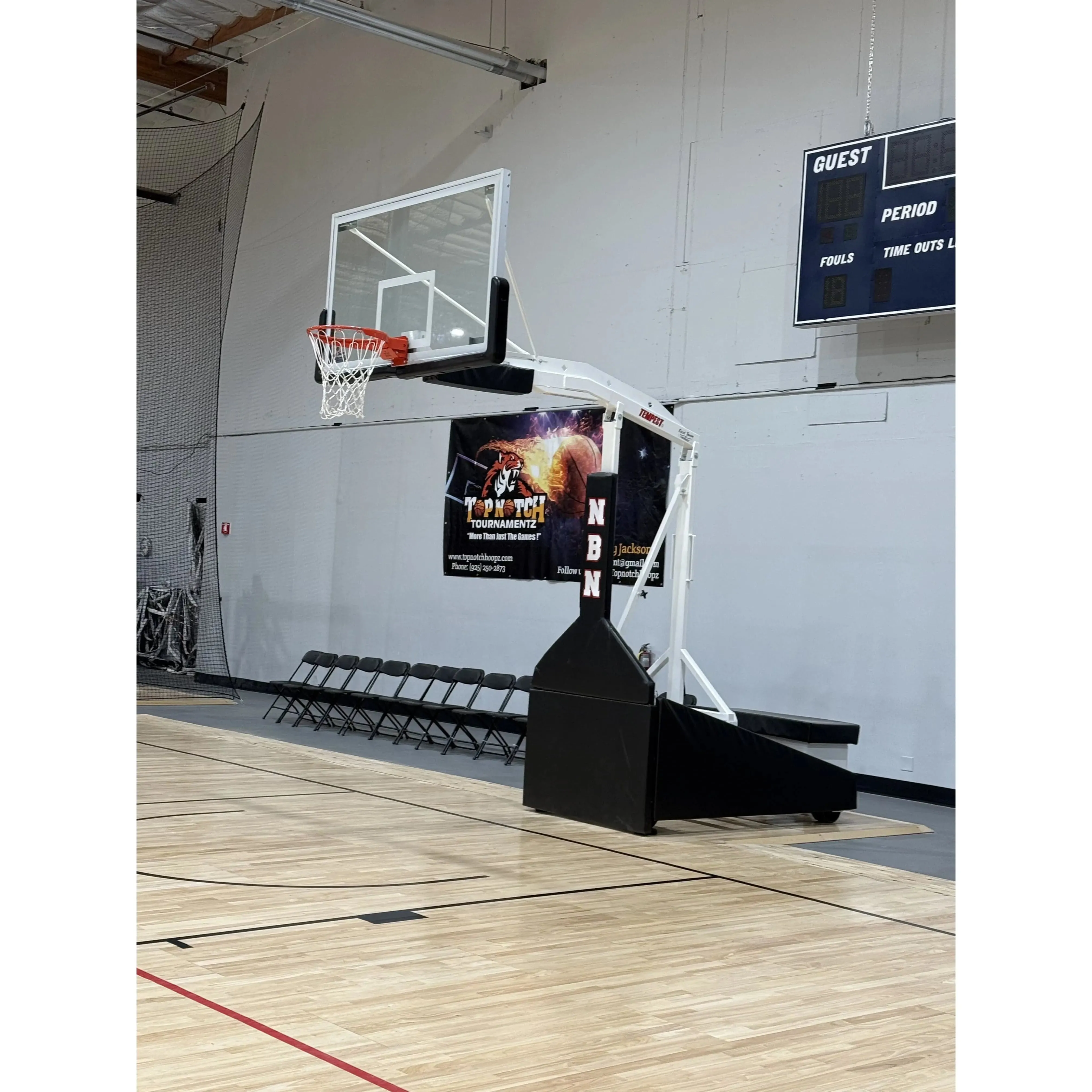 First Team Tempest Portable Basketball Hoop