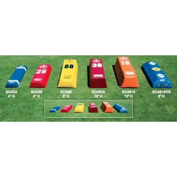 Fisher 42"L x 6"H x 15"W Football Stepover Agility Dummy SO426