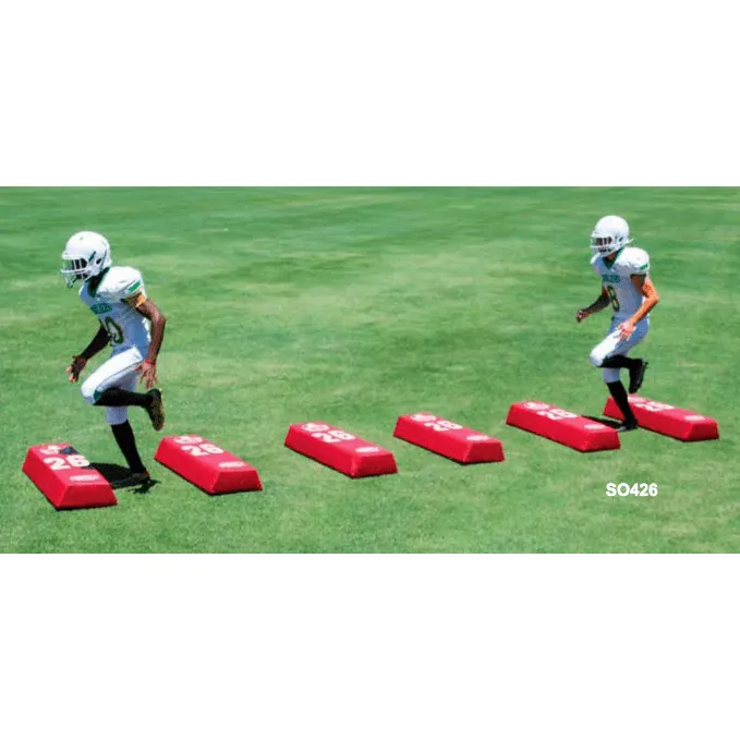 Fisher 42"L x 6"H x 15"W Football Stepover Agility Dummy SO426