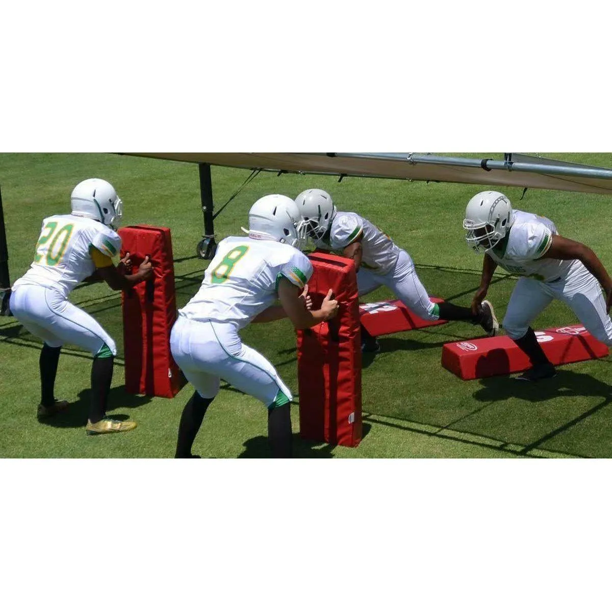 Fisher 42"L x 6"H x 15"W Football Stepover Agility Dummy SO426