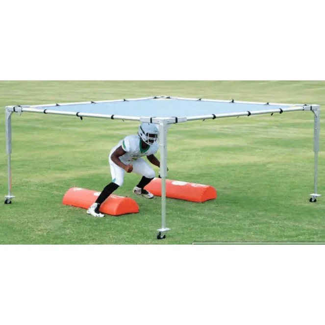Fisher 48"L x 8"H x 16"W Half Round Stand Up Football Dummy HR488