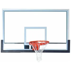 Gared 42 x 60 Outdoor Pro Style Glass Basketball Backboard BB60G38HH