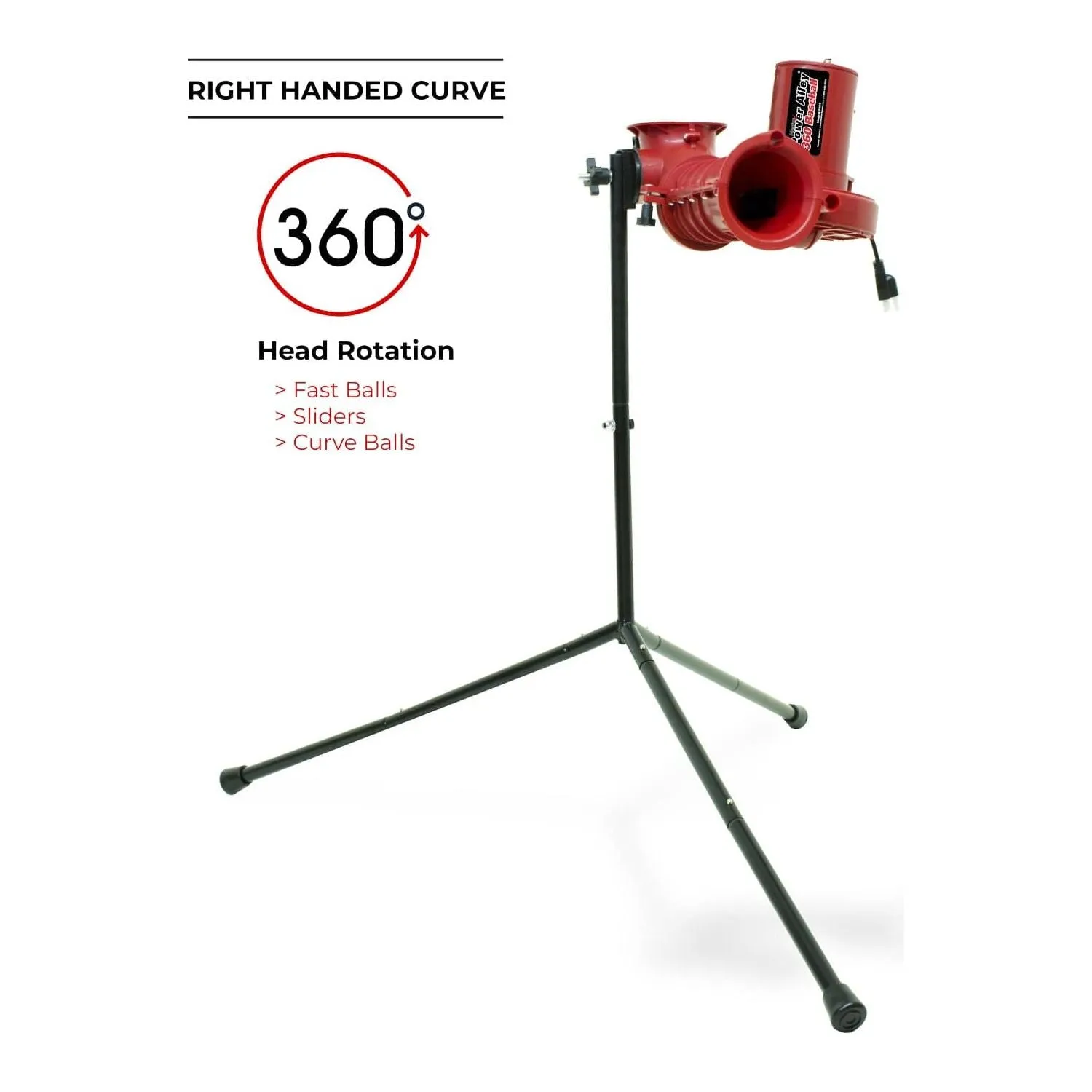 Heater Power Alley Lite 360 Baseball Pitching Machine PA99_360