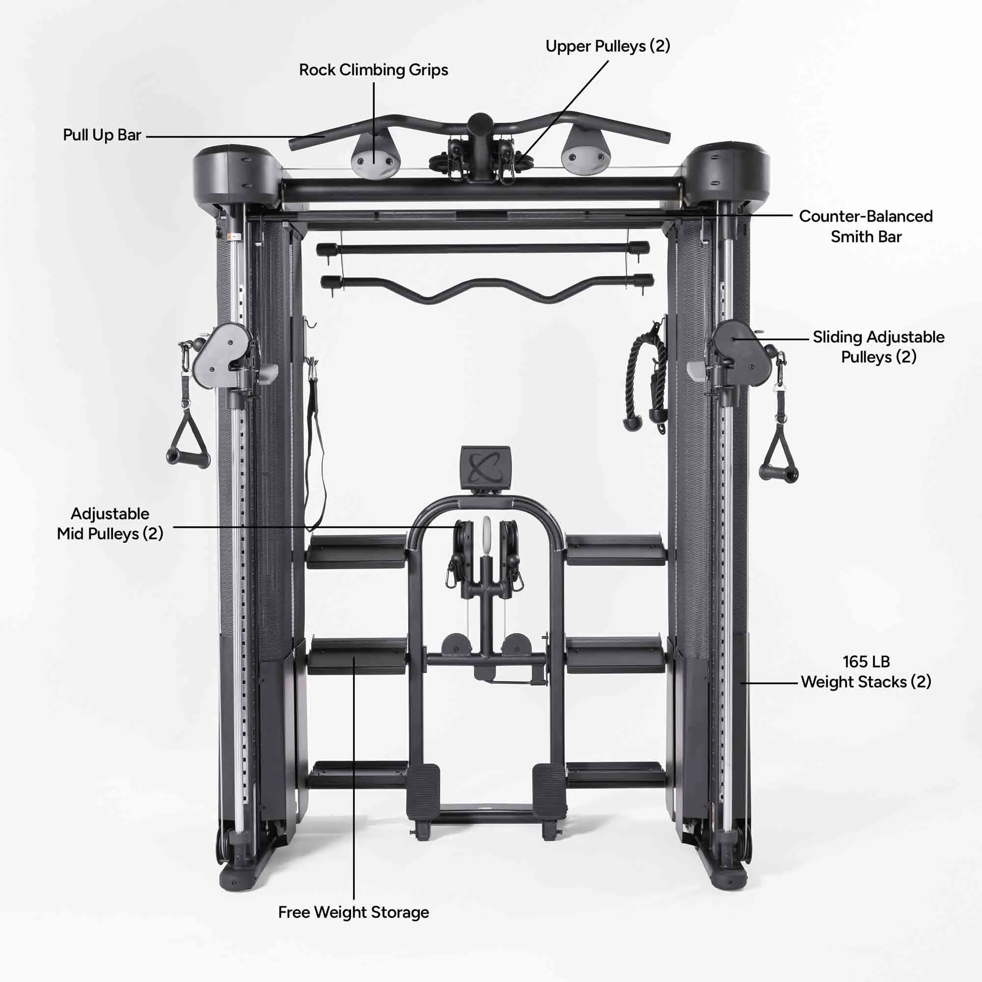 Inspire Fitness FT2 Pro Functional Trainer Package