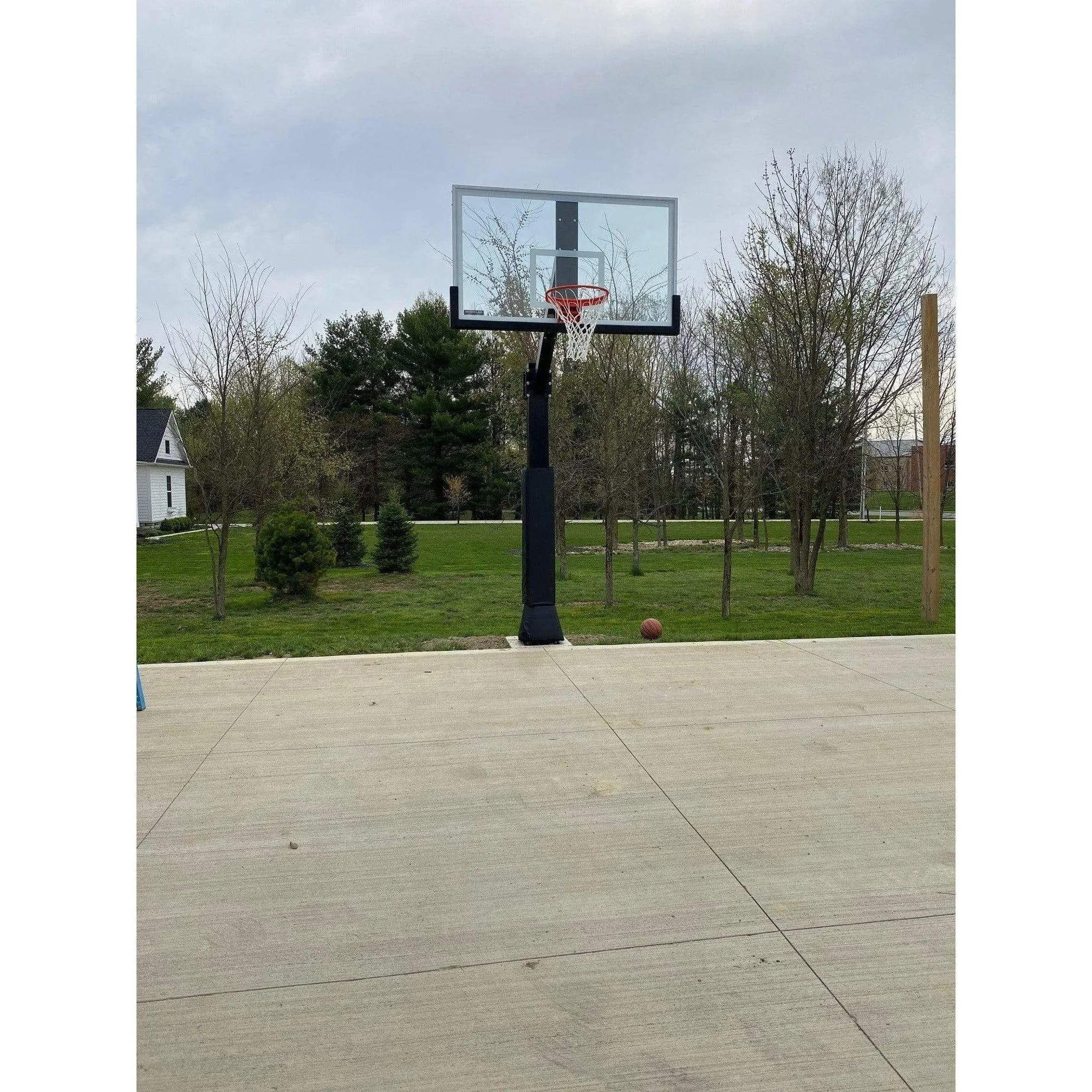 Ironclad Highlight Hoops 42"x72" Fixed Height In-Ground Basketball Hoop HIL664-XXL