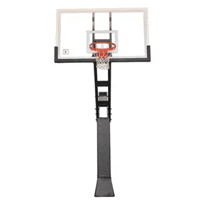 Ironclad Triple Threat 42"x72" Adjustable In-Ground Basketball Hoop TPT885-XXL