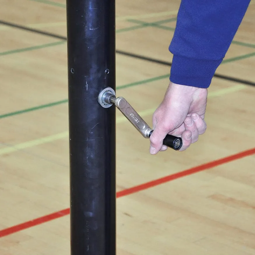 Jaypro FeatherLite Volleyball Systems (2 in. (51mm) Floor Sleeve - Canadian) PVB-5500