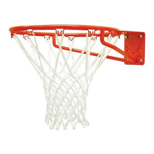 Jaypro Gooseneck Basketball System (5-9/16" Pole with 6' Offset) 72"W x 42"H Steel Backboard