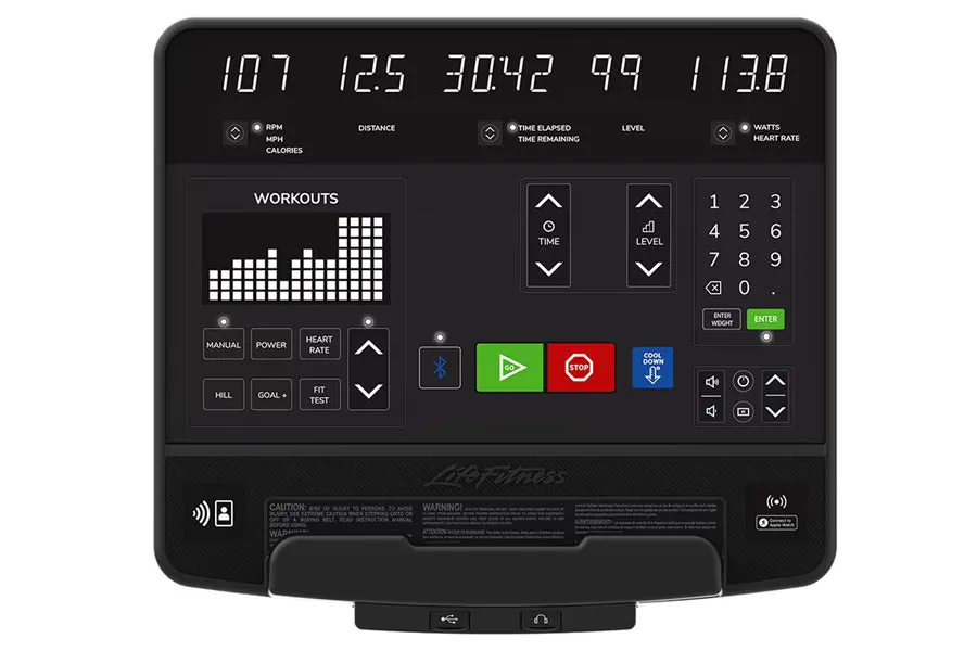 Life Fitness Club Series   (Plus) Elliptical Cross-Trainer (💥MEMORIAL SALE)