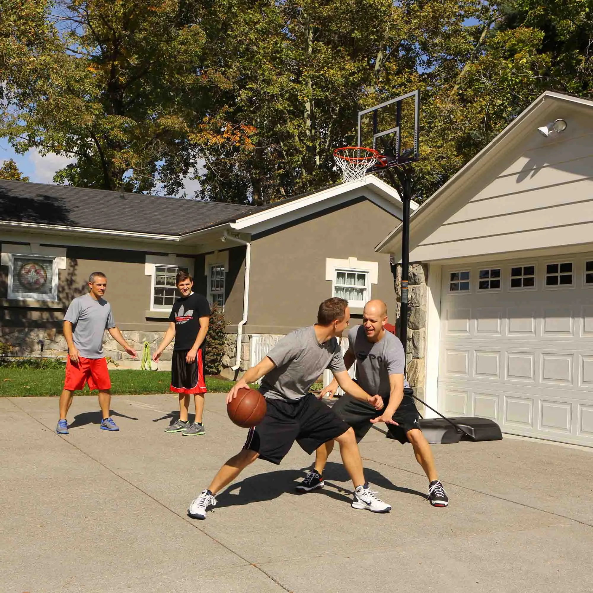 Lifetime Quick Adjust 44in Portable Basketball System
