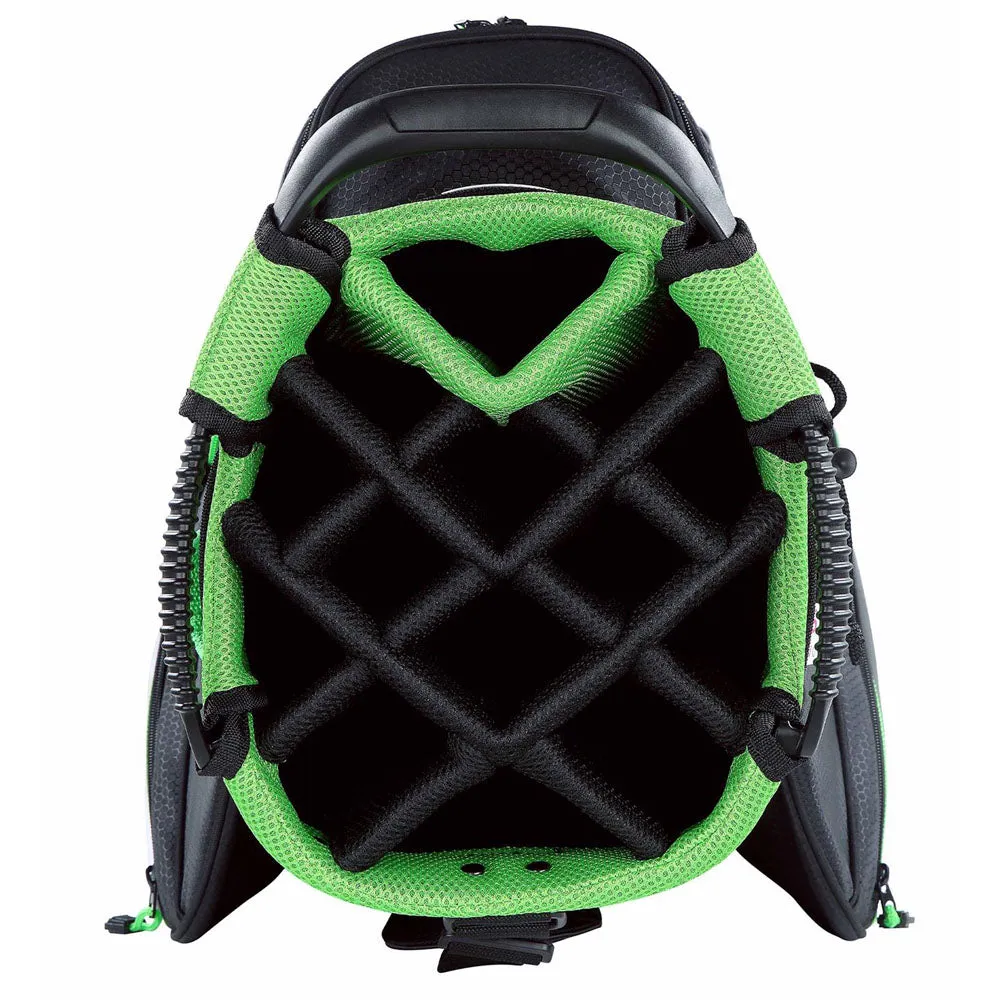 MacGregor Principal 10" Cart Bag - Black/Grey/Green