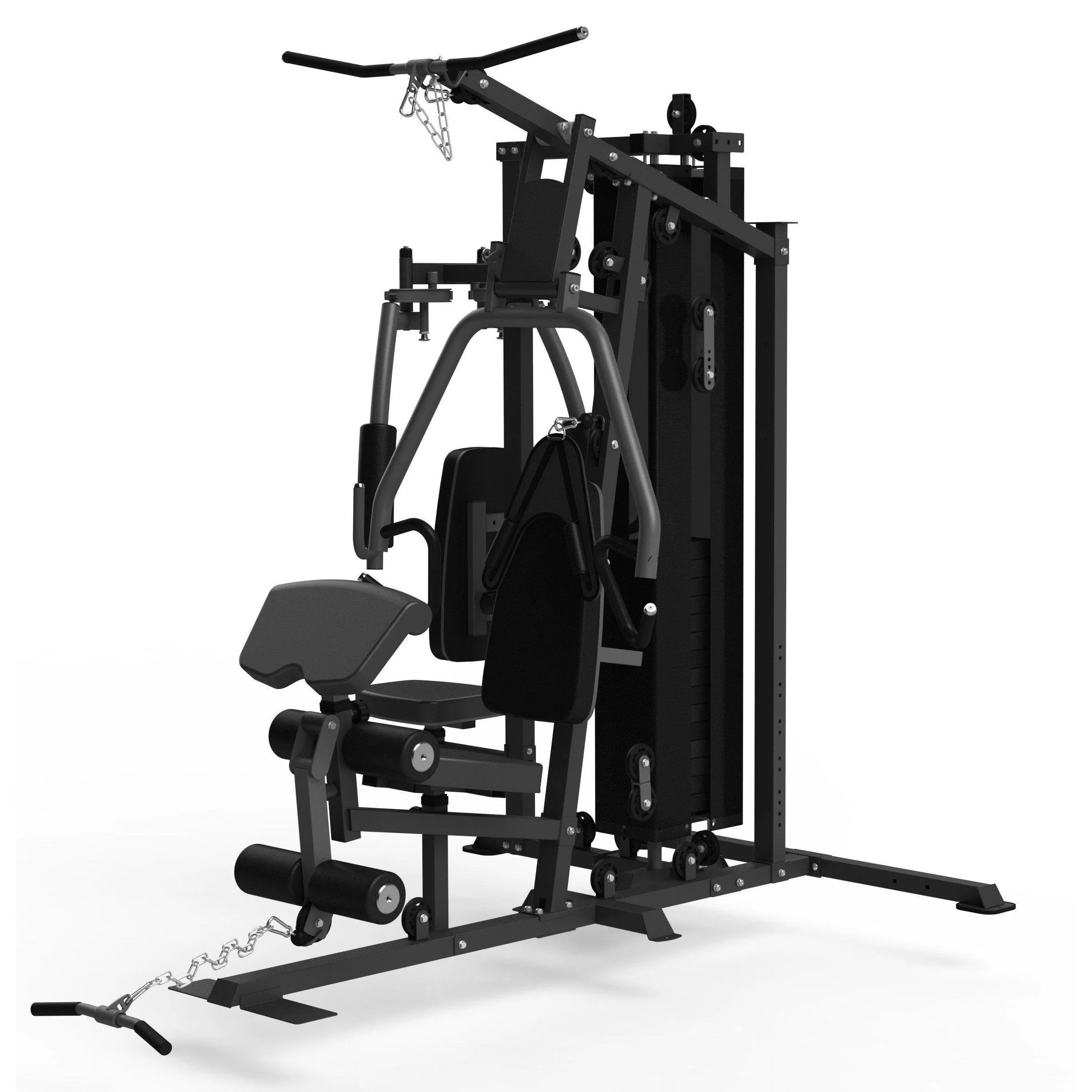 Muscle Motion MSG1000ABCDE Light Commercial 4 Station Gym