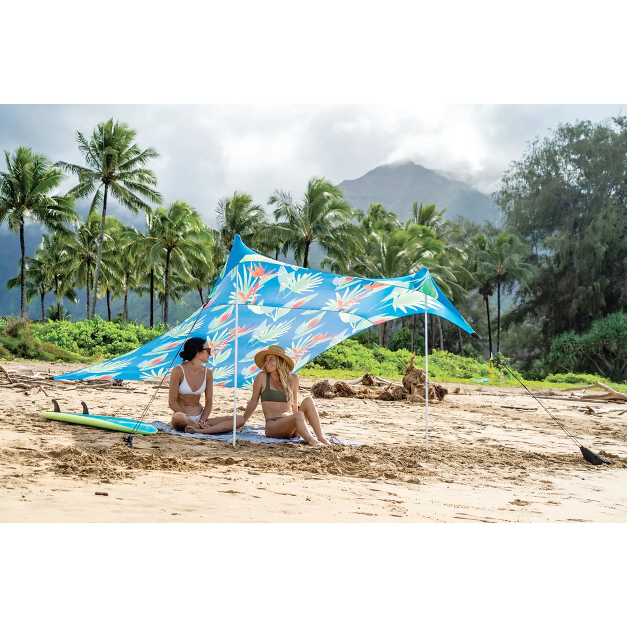 Neso 1 Prints Beach Tent - Rainbow