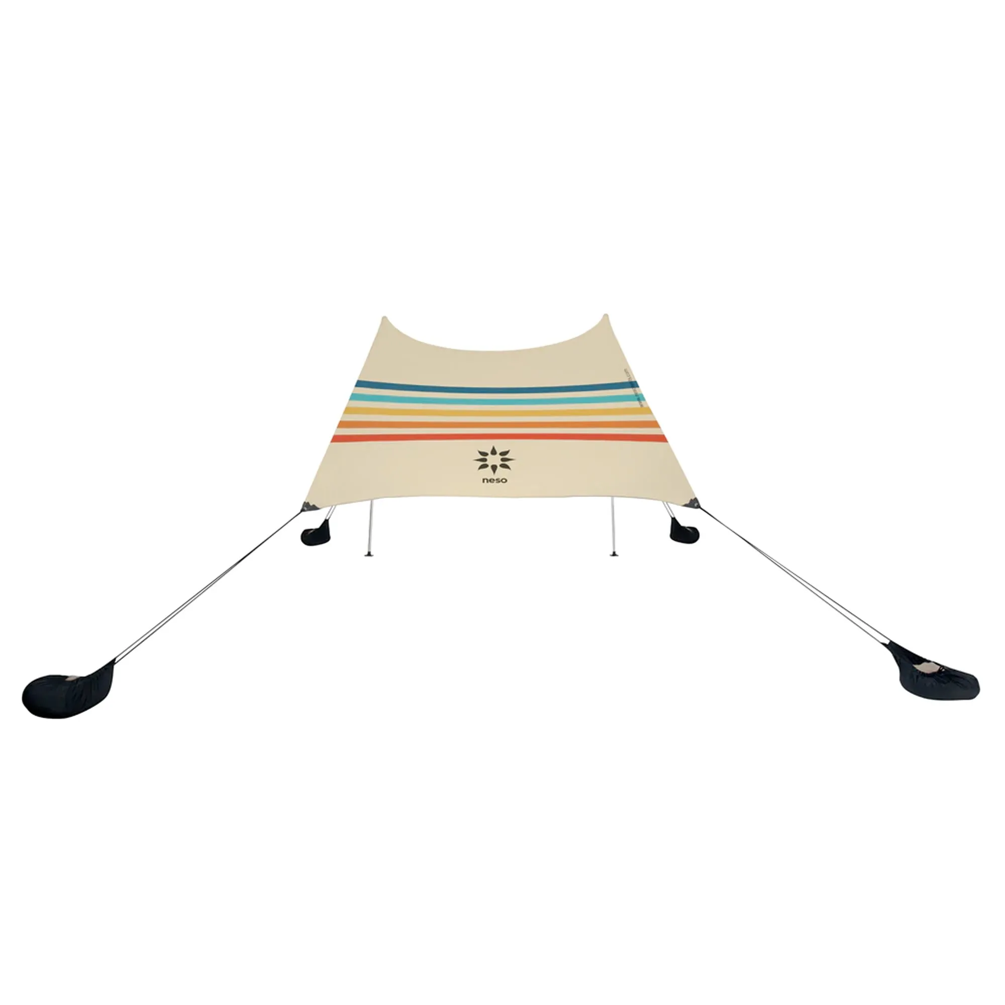 Neso 1 Prints Beach Tent - Rainbow
