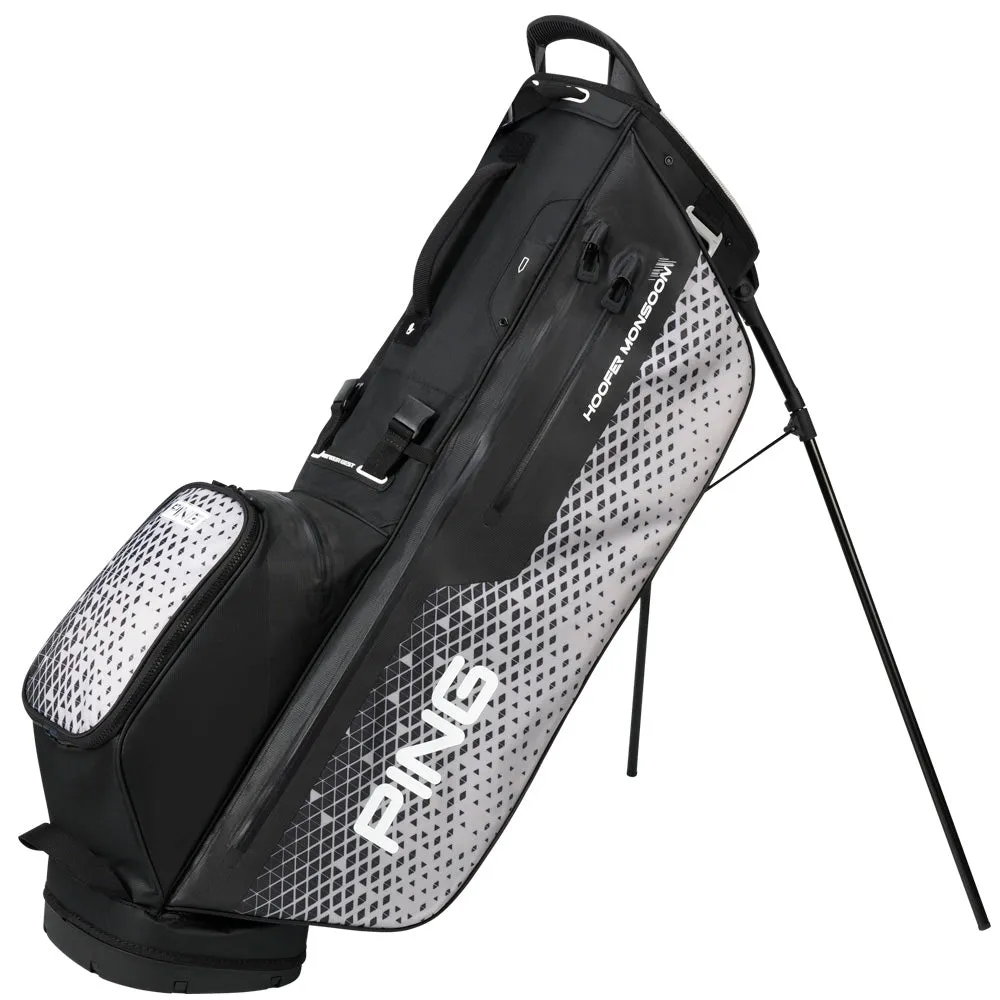 Ping Hoofer Monsoon 231 Stand Bag - Black/Grey