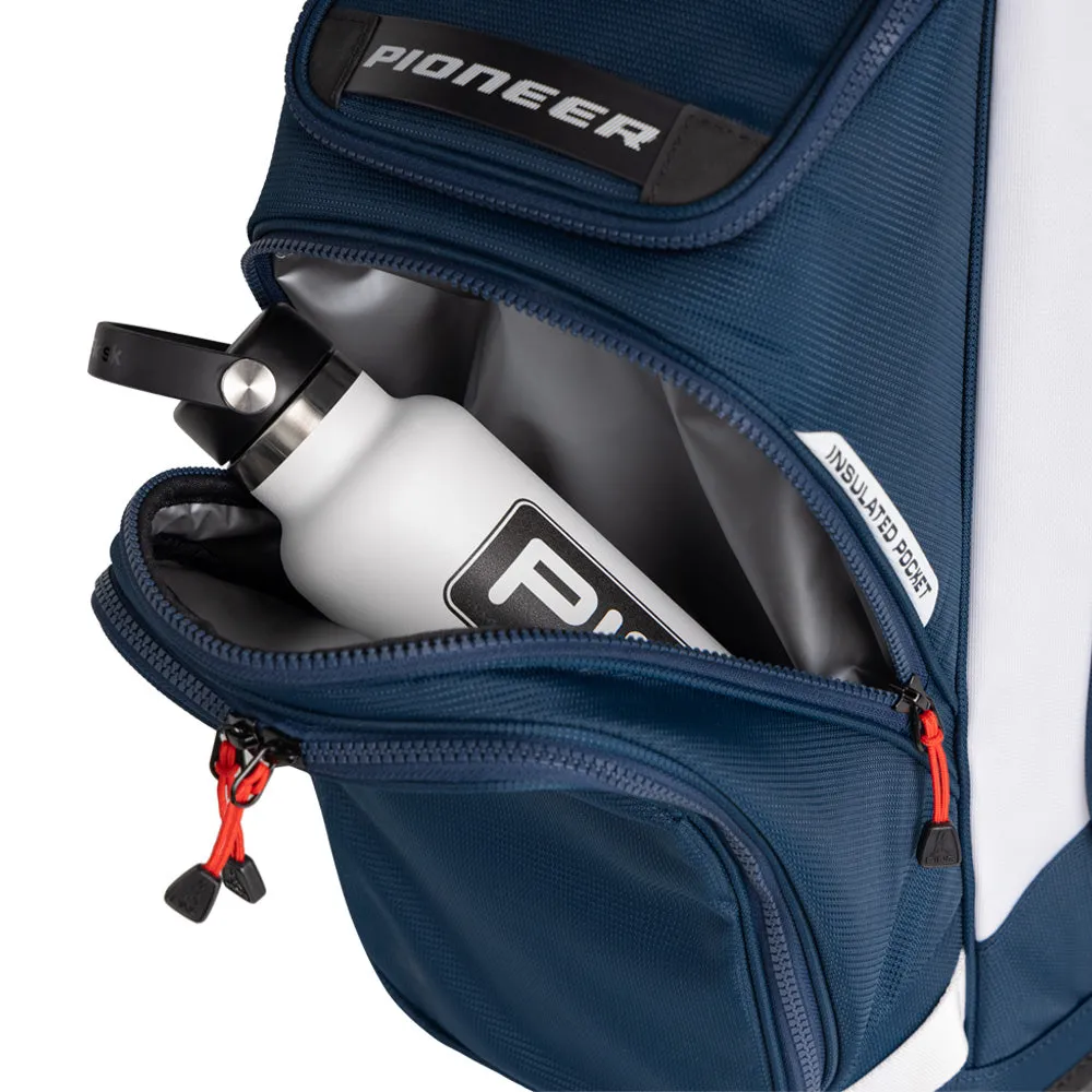 Ping Pioneer 244 Cart Bag - Heather Grey/Black