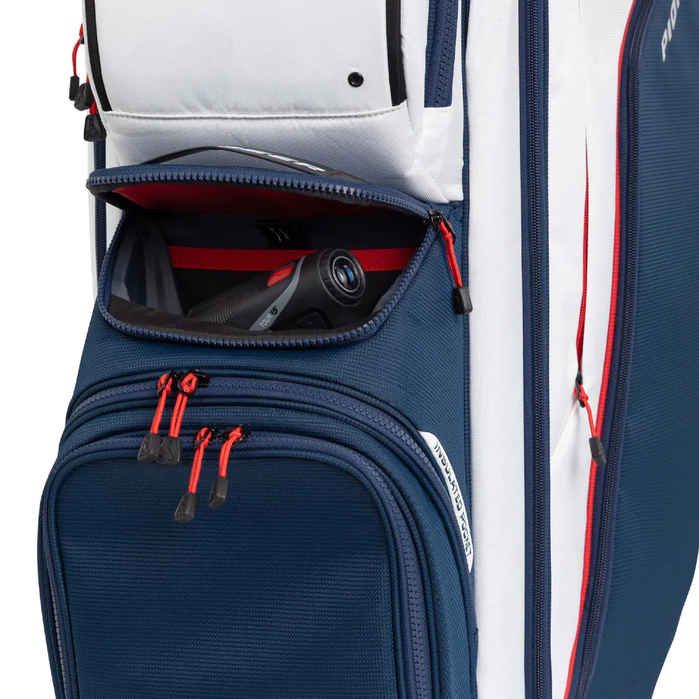 Ping Pioneer 244 Cart Bag - Heather Grey/Black