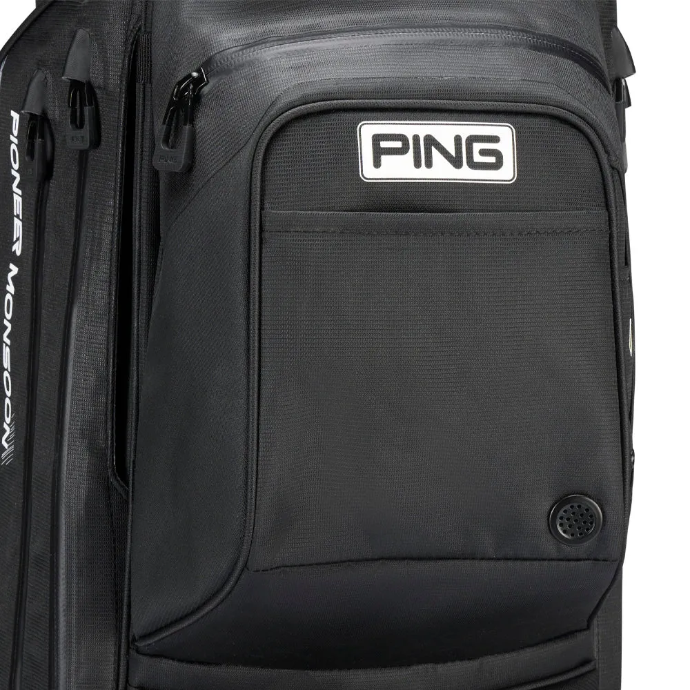 Ping Pioneer Monsoon 231 Waterproof Cart Bag - Black/Grey