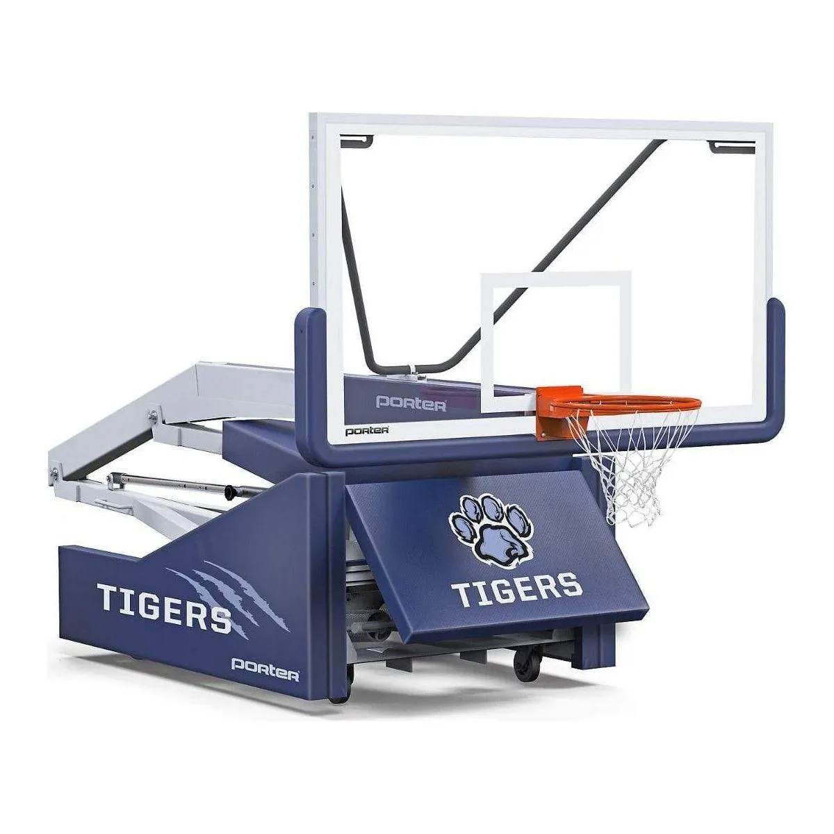 Porter 1135 Competition Portable Basketball Hoop w/ 8' Boom 1135080