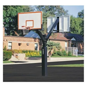 Porter 72 x 42 Dual Steel Heavy Duty Fixed Height Basketball Hoops 195582