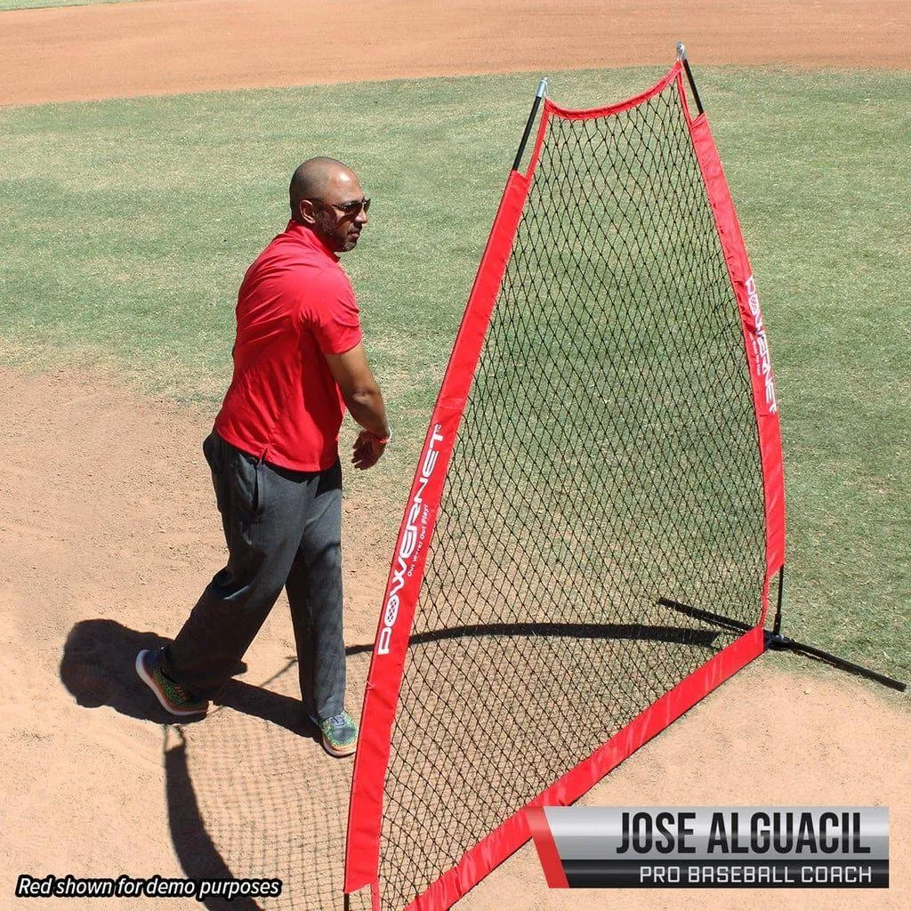 Powernet A-Frame Baseball Pitching Screen Net 1002