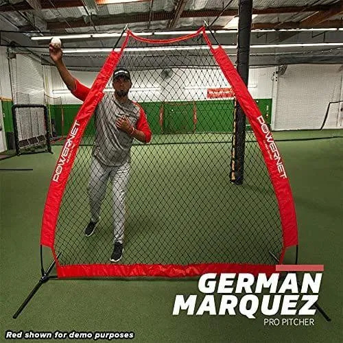 Powernet A-Frame Baseball Pitching Screen Net 1002