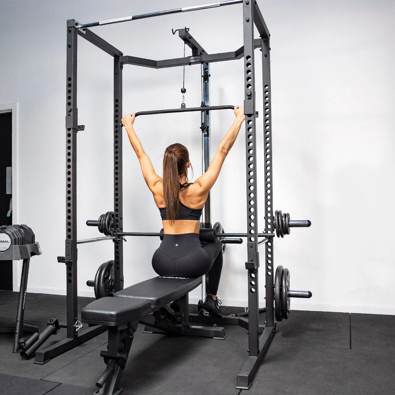 Primal Personal Series V3 Home Power Rack with Dip and Landmine