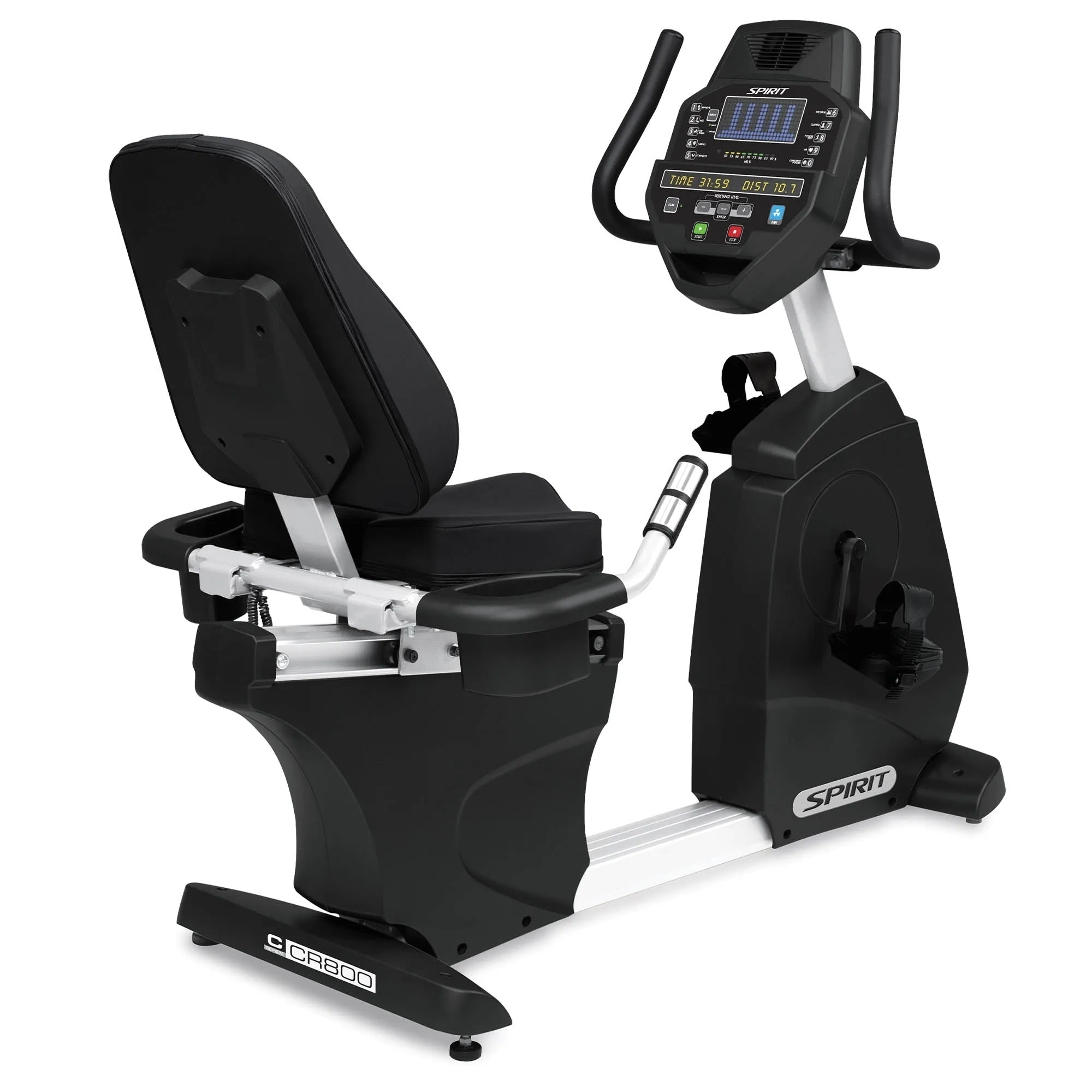 Spirit Fitness CR800 Recumbent Exercise Bike