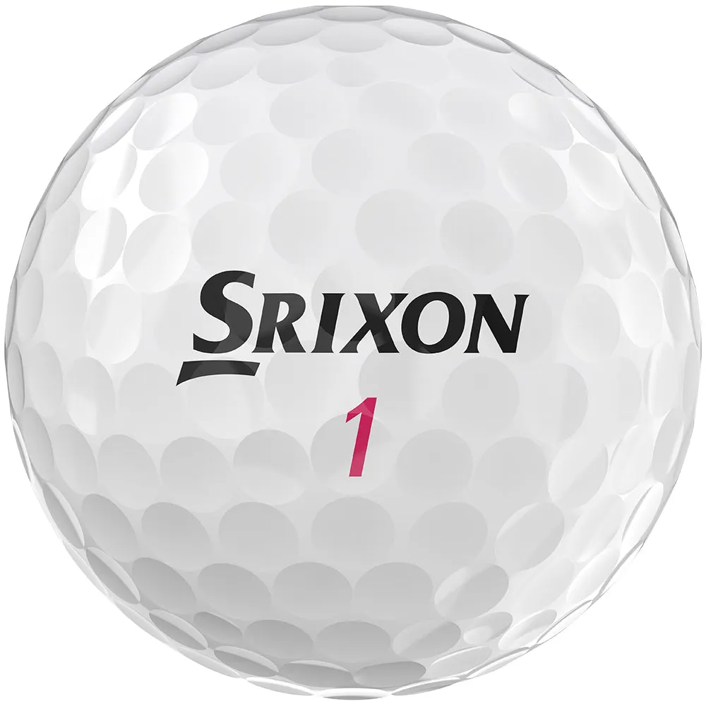 Srixon Soft Feel Lady Golf Balls - Soft White - 12 Pack