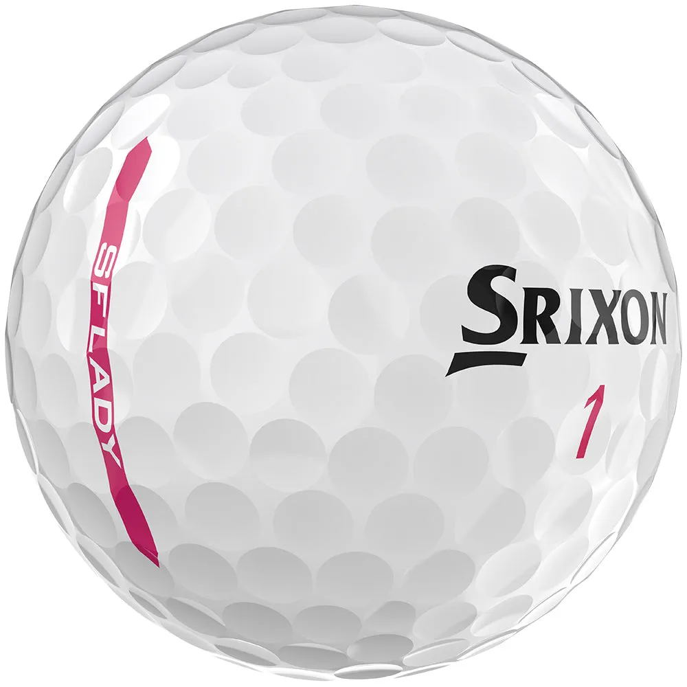 Srixon Soft Feel Lady Golf Balls - Soft White - 12 Pack