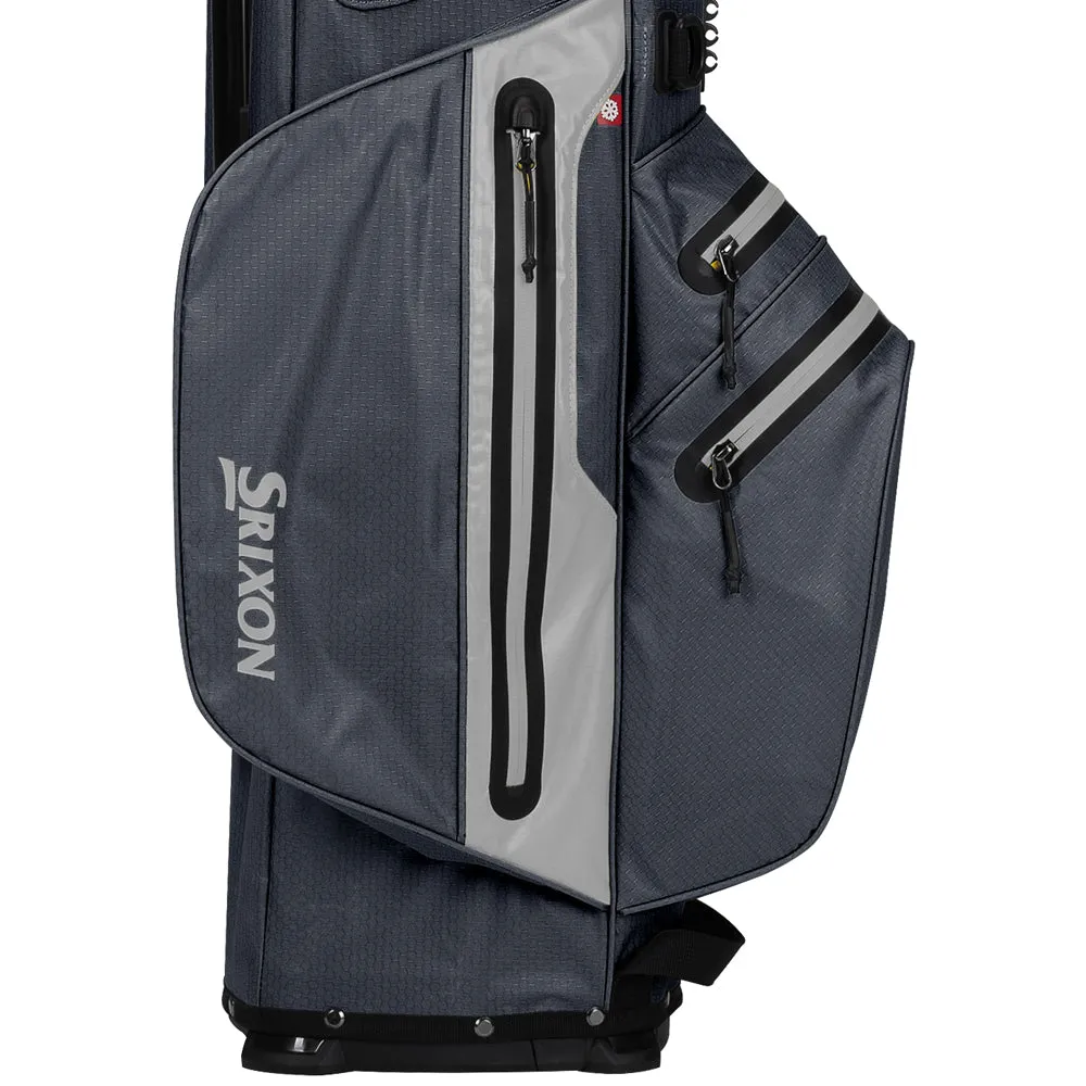 Srixon Weatherproof Waterproof Stand Bag - Charcoal/Silver