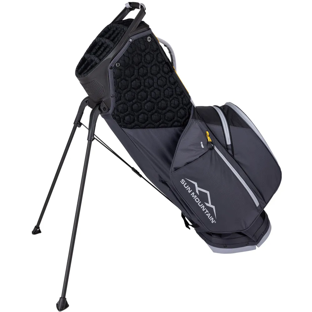 Sun Mountain E-LITE 14-Way Stand Bag - Black/Steel/Gold
